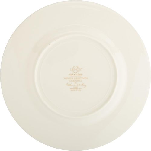 레녹스 Lenox Winter Greetings Cardinal 9 Accent Plate