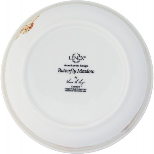 레녹스 Lenox Butterfly Meadow Serve and Store 6.25 Bowl , White -