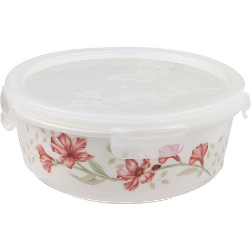 레녹스 Lenox Butterfly Meadow Serve and Store 6.25 Bowl , White -