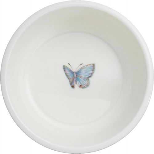 레녹스 Lenox Butterfly Meadow Serve and Store 6.25 Bowl , White -