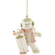 Lenox 884442 2019 Sledding Gingerbread Ornament
