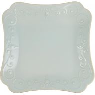 Lenox French Perle Square Dinner Plate, Ice Blue