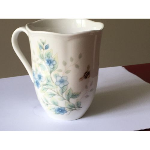 레녹스 Lenox Butterfly Meadow Gold Dragonfly Mug, 0.50 LB, Multi