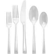 Lenox Continental Dining Stainless-Steel 5-Piece Place Setting, Service for 1, Silver -