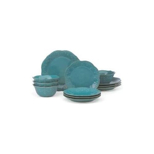 레녹스 Lenox French Perle Peacock 12-piece Dinnerware Set