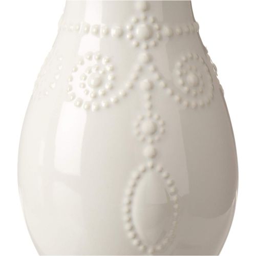 레녹스 Lenox White French Perle 8 Fluted Vase, 2.05 LB