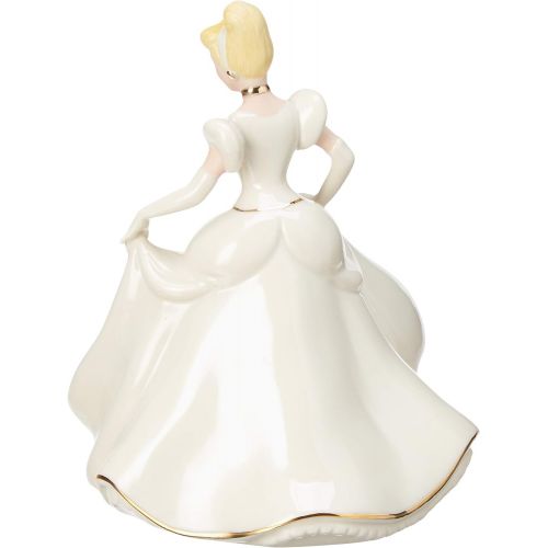 레녹스 Lenox Enchanted Evening Cinderella Figurine, 0.80 LB, Ivory