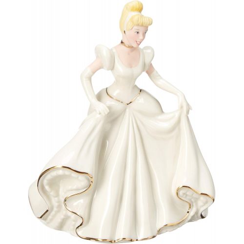 레녹스 Lenox Enchanted Evening Cinderella Figurine, 0.80 LB, Ivory