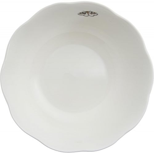 레녹스 Lenox Butterfly Meadow Serving Bowl , white body -