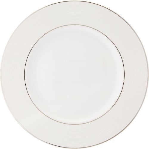 레녹스 Lenox Opal Innocence Stripe 5-piece Place Setting, 4.40 LB, White