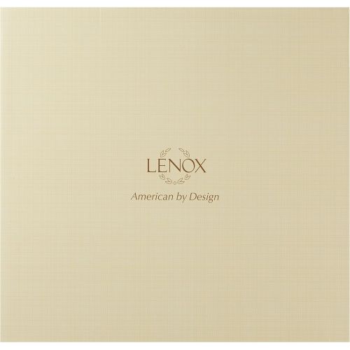레녹스 Lenox Opal Innocence Stripe 5-piece Place Setting, 4.40 LB, White