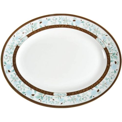 레녹스 Lenox Marchesa Palatial Garden Oval Platter, 13-Inch