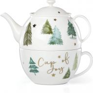 Lenox Balsam Lane Cup of Joy Tea Pot & Cup