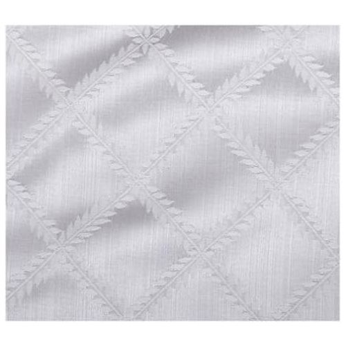 레녹스 Lenox Laurel Leaf Platinum Tablecloth, 70-by-122 Inch Oblong Rectangular