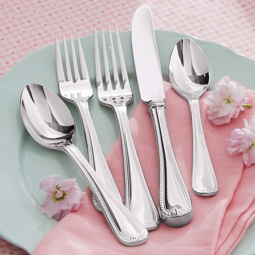 레녹스 Lenox Vintage Jewel 5-Piece Place Setting, Stainless