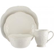 Lenox White French Perle 4-Piece Place Setting, 6.80 LB