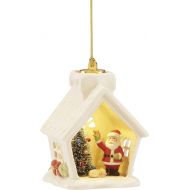 Lenox 886876 Light-Up Santa House Ornament