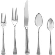 Lenox Federal Platinum 5-Piece Stainless Steel Flatware Place Setting, Service for 1, Silver -