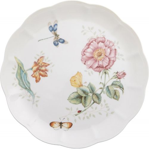 레녹스 Lenox Butterfly Meadow Dragonfly Dinner Plate