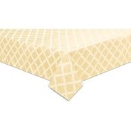 Lenox Laurel Leaf 70x122 Oblong Tablecloth, Ivory