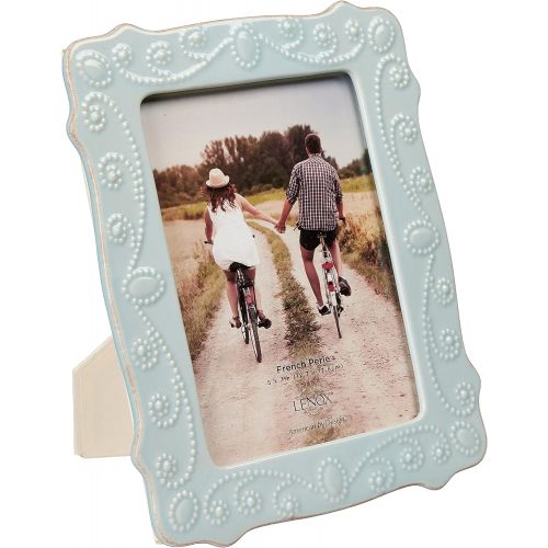 레녹스 Lenox French Perle Ice Blue 5 X 7 Frame - 869601