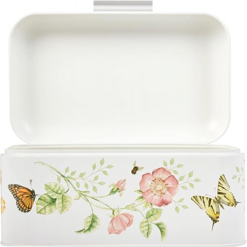 레녹스 Lenox Butterfly Meadow Breadbox, 2.55 LB, Multi