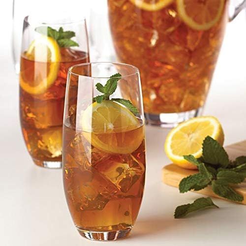 레녹스 Lenox Tuscany Classics Large Tumbler Set, Buy 4 Get 6, 3.60 LB, Clear