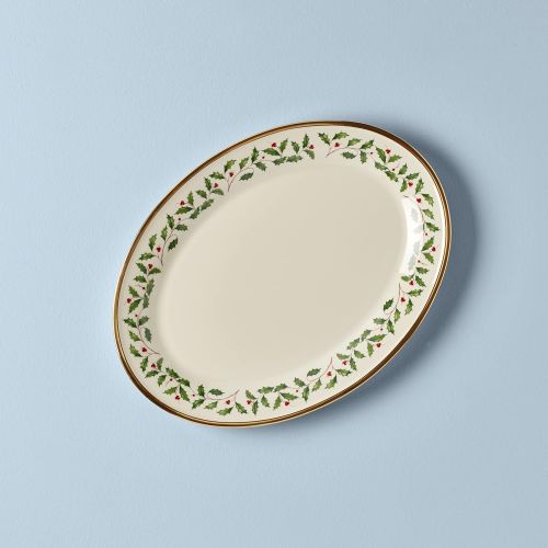 레녹스 Lenox Holiday 16 Oval Serving Platter