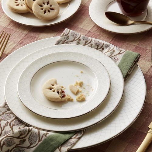 레녹스 Lenox Venetian Lace 5 Piece Place Setting, 5-Piece Place Setting, Lenox Venetian Lace Fine Dinnerware