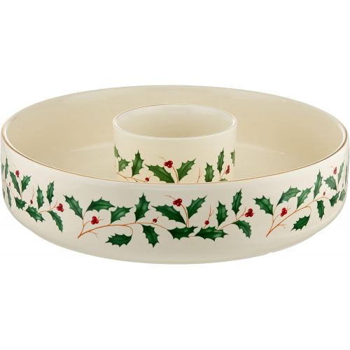 레녹스 Lenox Holiday Chip & Dip Set