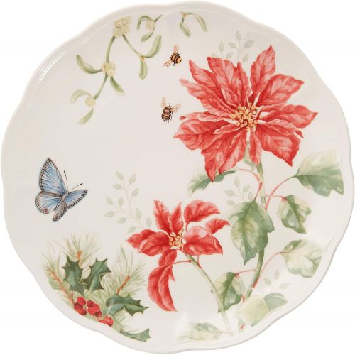 레녹스 Lenox Butterfly Meadow 18-Piece Holiday Dinnerware Set