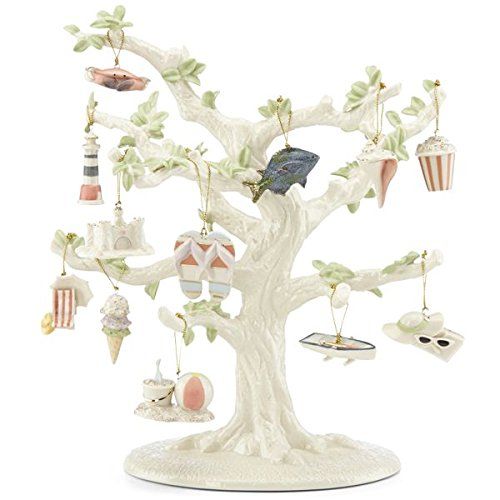레녹스 Lenox Set of Ornaments for Ornament Tree (Tree Not Included) (Summer)