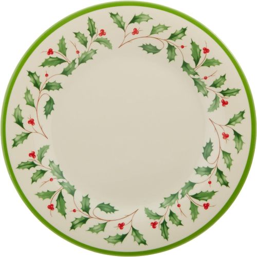 레녹스 Lenox Holiday 4-Piece Melamine Accent Plate Set