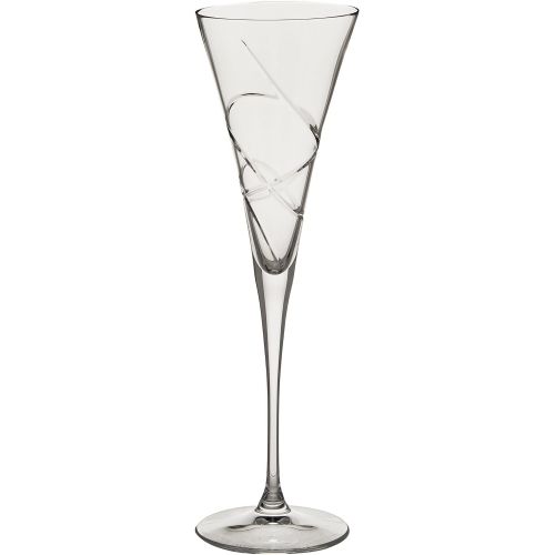 레녹스 Lenox Adorn Crystal 2-Piece Toasting Flute Set, Clear