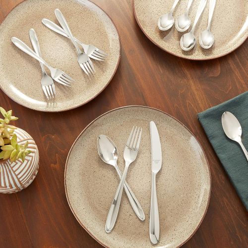 레녹스 Lenox 893075 Cantera 24-Piece Flatware Set