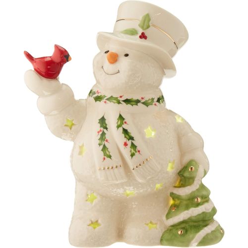 레녹스 Lenox 879209 Happy Holly Days Lit Figurine