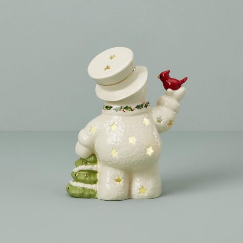 레녹스 Lenox 879209 Happy Holly Days Lit Figurine