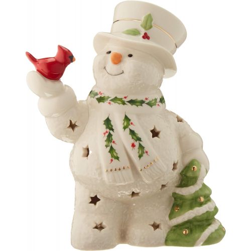 레녹스 Lenox 879209 Happy Holly Days Lit Figurine