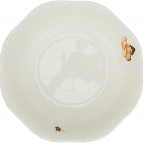 레녹스 Lenox Butterfly Meadow All Purpose Bowls (Set of 4), 20 Oz, Multicolor