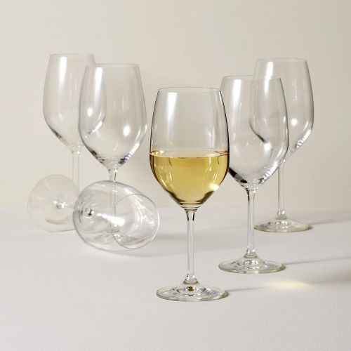 레녹스 Lenox Tuscany Classics White Wine Glasses, Buy 4, Get 6, 21 Ounces