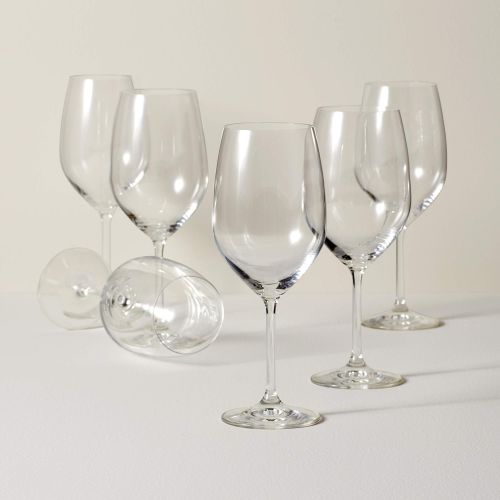 레녹스 Lenox Tuscany Classics White Wine Glasses, Buy 4, Get 6, 21 Ounces