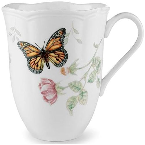 레녹스 Lenox Butterfly Meadow Mugs, Assorted Set of 6