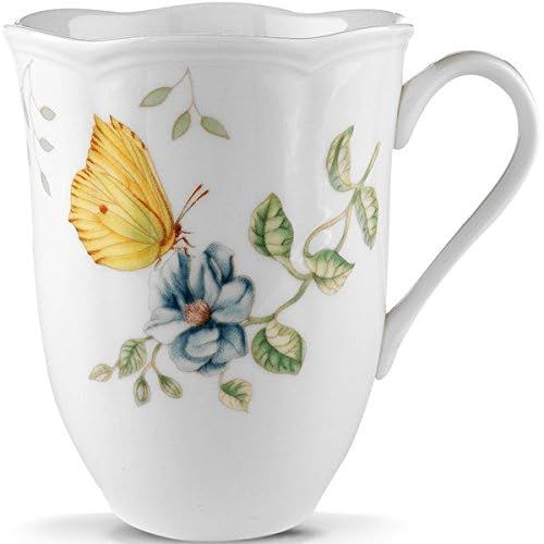 레녹스 Lenox Butterfly Meadow Mugs, Assorted Set of 6