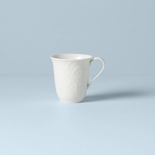 레녹스 Lenox Opal Innocence Carved Mug, 0.72 LB, White