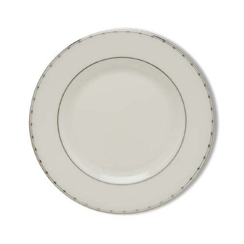 레녹스 Lenox Grand Central Bone China Platinum Banded Salad Plate