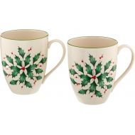 Lenox 2-Piece Holly Mug Set