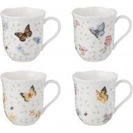 Lenox Butterfly Meadow Petite 4-piece Assorted Mug Set, 2.0 LB, Multi