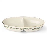 Lenox 870000 Holiday Divided Oval Bowl