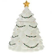 Lenox Holiday Christmas Tree Cookie Jar: Kitchen & Dining