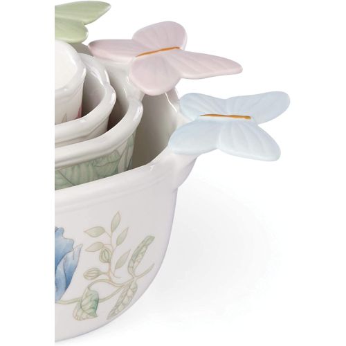 레녹스 Lenox 888258 Butterfly Meadow Measuring Cups: Kitchen & Dining